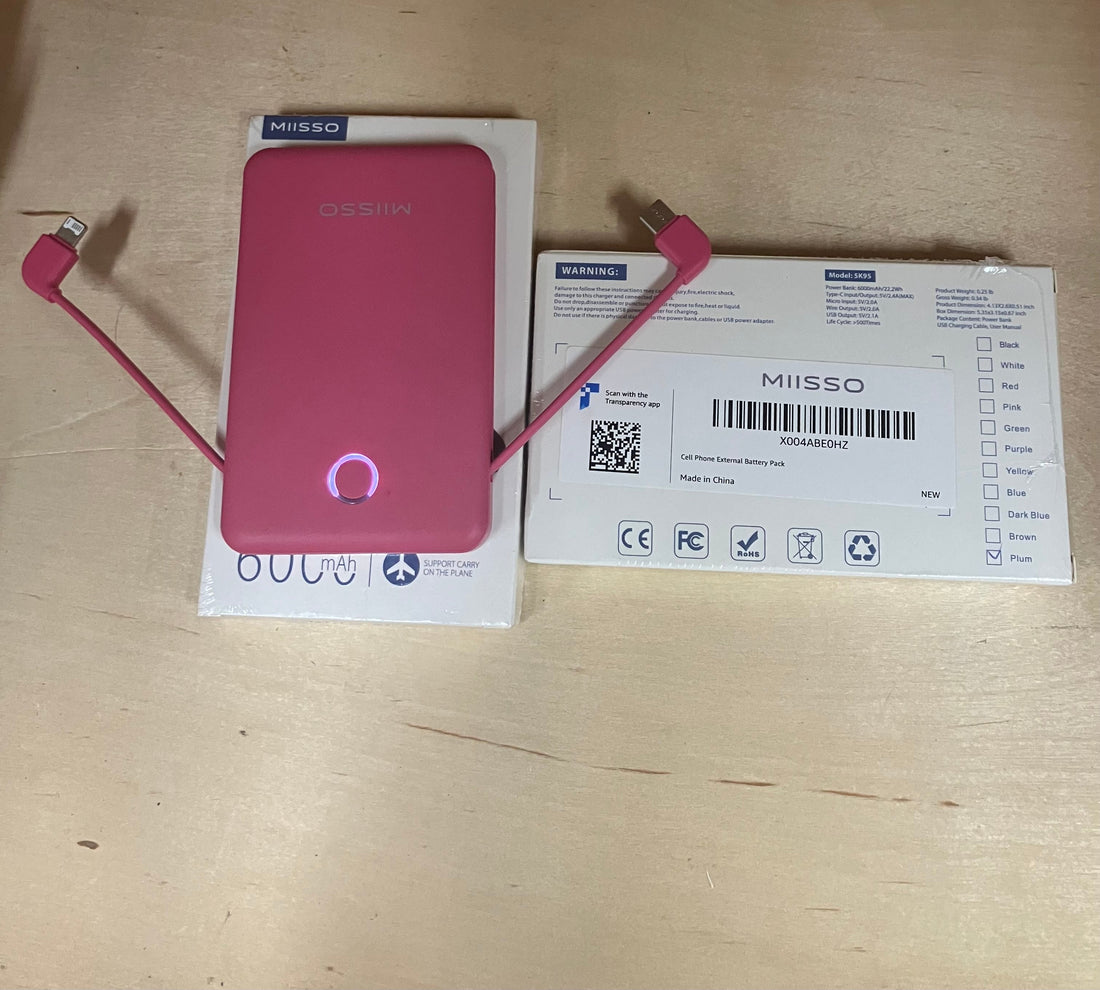 Vacation Needs: portable cell ph charger