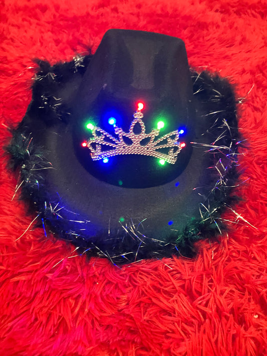 Cowgirl Light up Hats
