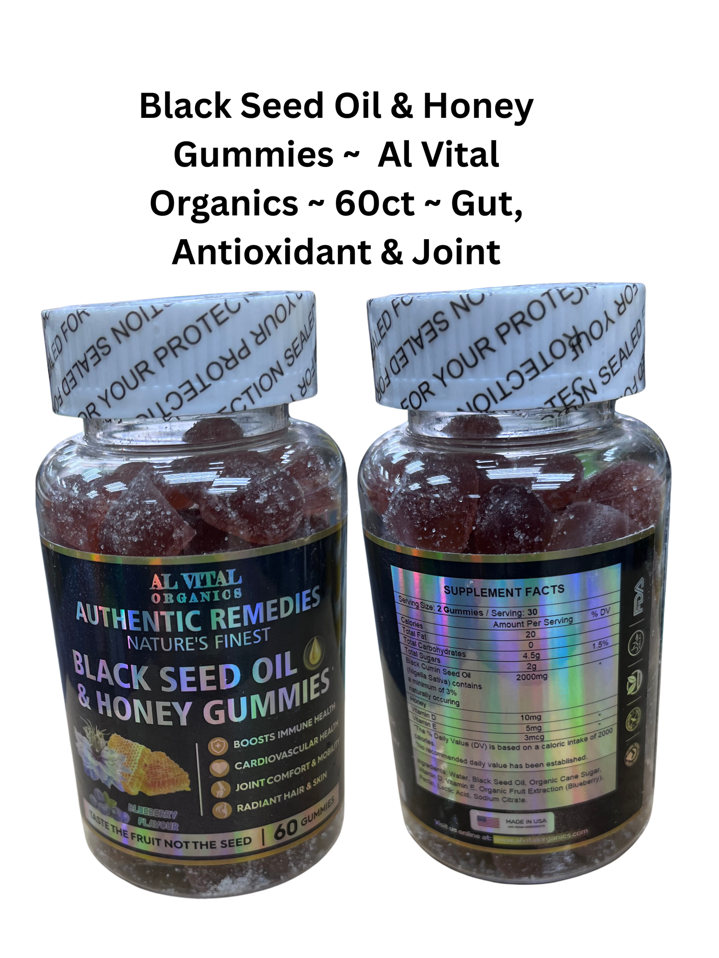 Assorted Herbal Organic Supplements