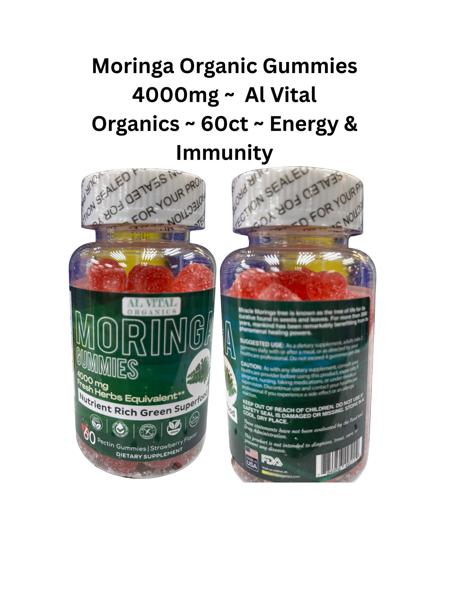 Assorted Herbal Organic Supplements