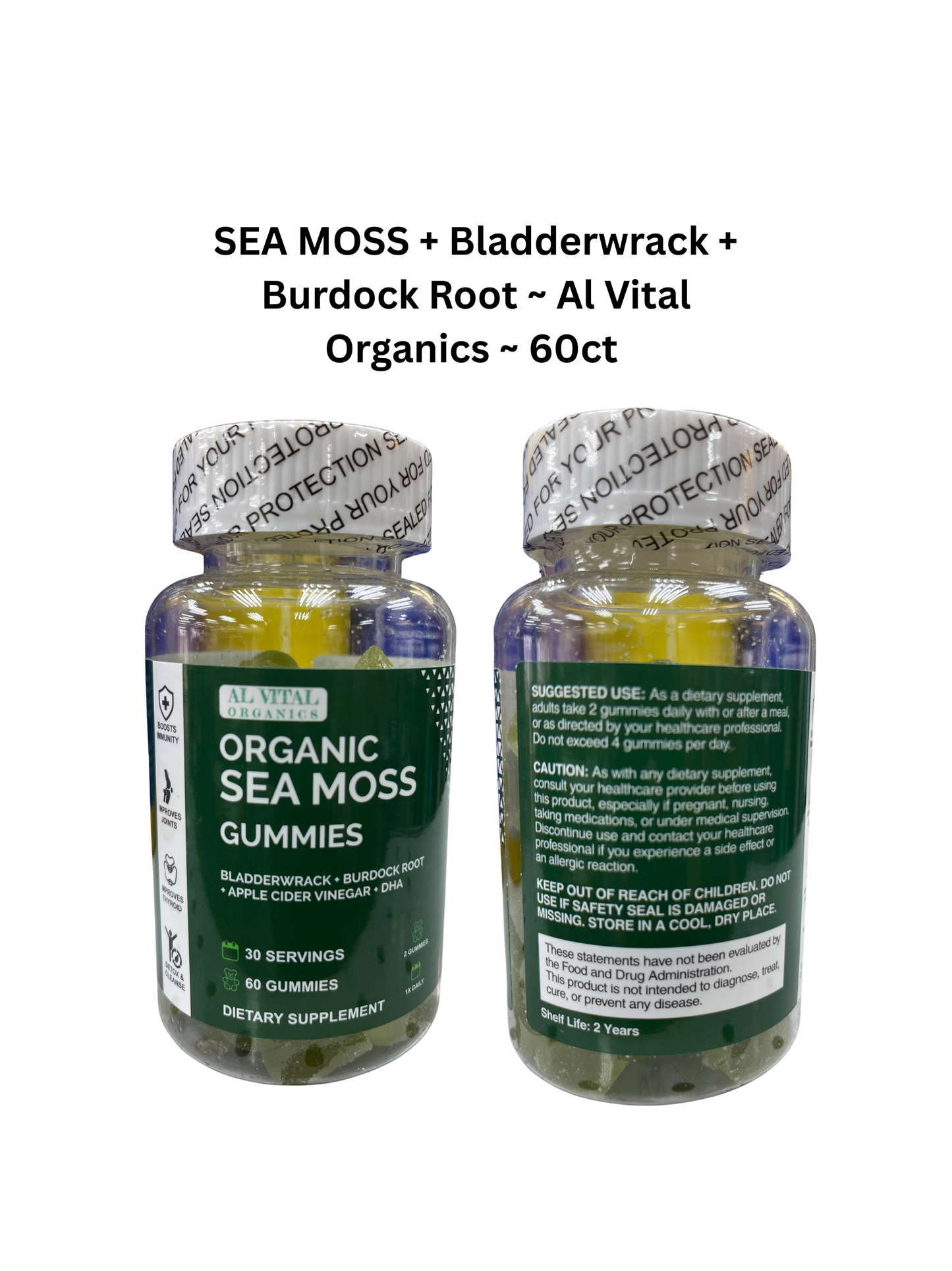 Assorted Herbal Organic Supplements